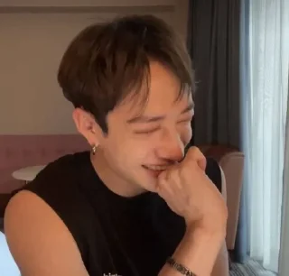 😆 emoji bang chan ::0697 🐺 Telegram sticker 16 of 36