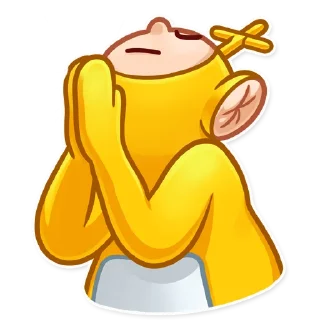 🙏 emoji Teletubbies Telegram sticker 21 of 25
