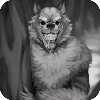 🐺 emoji 𝐵𝒐᧘чᥙκ Telegram sticker 17 of 98