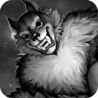 🐺 emoji 𝐵𝒐᧘чᥙκ Telegram sticker 11 of 98