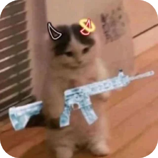 🐱 emoji Нихуя че выдала Telegram sticker 18 of 32