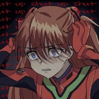 😱 emoji Евангелион by @stikeru7777 Telegram sticker 7 of 23