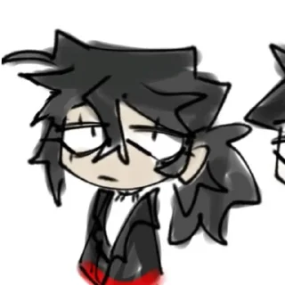 Sticker from Married in red