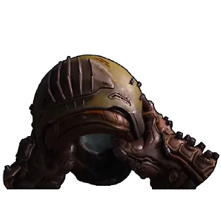 😠 emoji DOOM SLAYER Telegram sticker 2 of 16