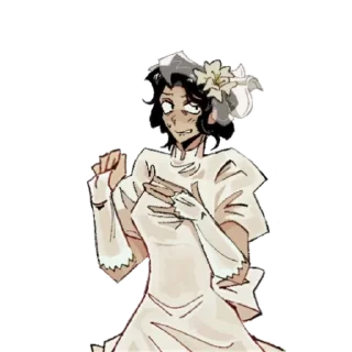 🥲 emoji ~ Married In Red (full sticker) :: @ILoveCatsXD Telegram sticker 15 of 62