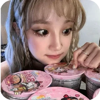 🍲 emoji yuqi @justkatekat | Telegram sticker 6 of 18