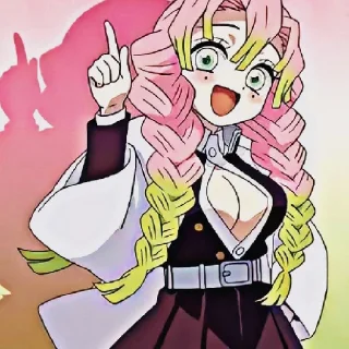 😄 emoji Mitsuri Telegram sticker 7 of 22