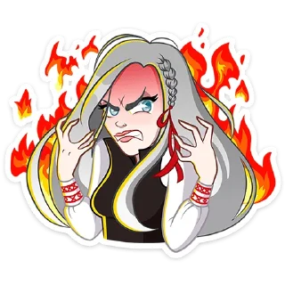 😡 emoji Мара Агата • @TgSticker Telegram sticker 17 of 37