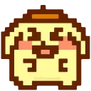 Sticker from Pompompurin | @kotletovvemoji