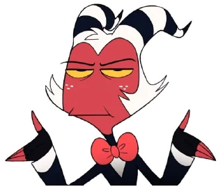 😐 emoji Moxxie by @WhoIsAlscorp Telegram sticker 10 of 39