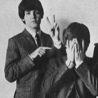🌟 emoji The Beatles Telegram sticker 11 of 58