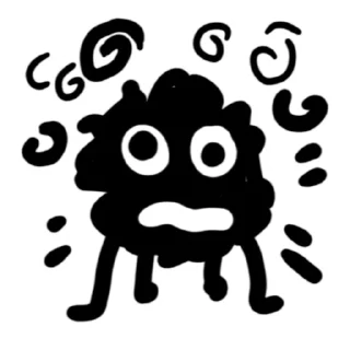 Sticker from reed