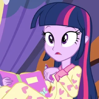 🔮 emoji Twilight Sparkle | @StickersUA1 Telegram sticker 23 of 50