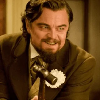 😡 emoji Leonardo DiCaprio Telegram sticker 15 of 116