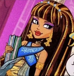 😼 emoji monster high 💋 Telegram sticker 1 of 120