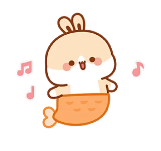 🎵 emoji Lovely Tuji 5 @SbornikStickers Telegram sticker 10 of 49
