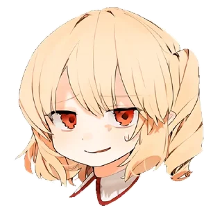 😏 emoji Flandre Scarlet Telegram sticker 6 of 50