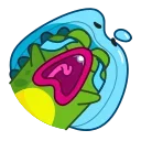 😭 emoji Din the Dino Telegram sticker 20 of 23
