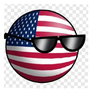 😐 emoji Сша Telegram sticker 7 of 8