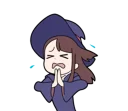 😭 emoji Little Witch Academia Telegram sticker 19 of 40