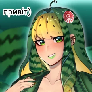 Sticker from Президент Кавунляндії