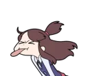 😝 emoji Little Witch Academia Telegram sticker 12 of 40