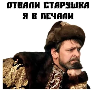 Sticker from (@StickersHyickers) Иван Васильевич