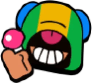 👍 emoji ЗНАЧКИ БРАВЛ СТАРС 3 Telegram sticker 6 of 90