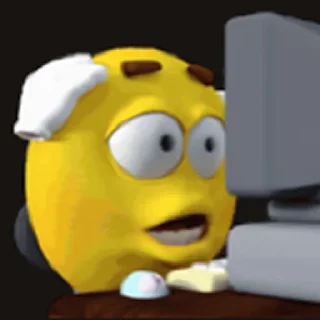 🤯 emoji лицо друг Telegram sticker 8 of 8