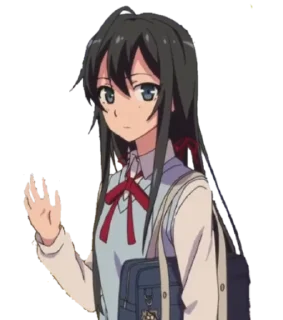 👋 emoji Yahari Ore no Seishun | @animelover9 Telegram sticker 22 of 51