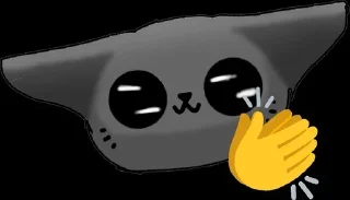 👏 emoji Джони Стикерпак Telegram sticker 6 of 9