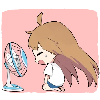 🥵 emoji Girl Of Summer @jp_stickers Telegram sticker 21 of 41