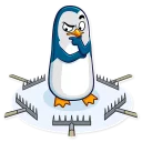 🤔 emoji Mr. Penguin Telegram sticker 18 of 31
