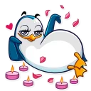 🤗 emoji Mr. Penguin Telegram sticker 9 of 31