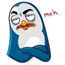 🙄 emoji Mr. Penguin Telegram sticker 16 of 31
