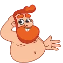 💪 emoji Лучшие стикеры: @animkasticker Telegram sticker 10 of 19