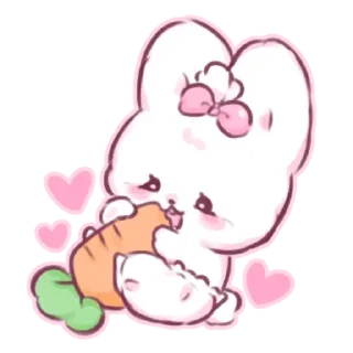 🥕 emoji fluffy | ➩ tg: @wexsavi 🎀 Telegram sticker 4 of 40