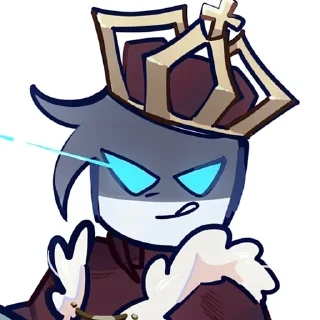 Sticker from Cruel King!! GRAAAHHHH!!!