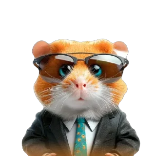 😎 emoji Hamster Kombat Stickers Telegram sticker 22 of 118