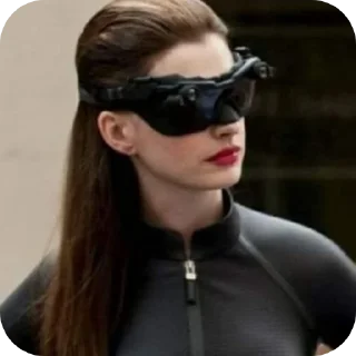 😎 emoji Selina Kyle | Dark Knight rises @MacraniFilms Telegram sticker 8 of 27