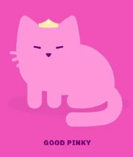 💗 emoji Котики Telegram sticker 10 of 31
