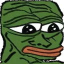 😢 emoji Distortion Pepe @Trumpach Telegram sticker 23 of 62