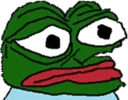 😕 emoji Distortion Pepe @Trumpach Telegram sticker 18 of 62