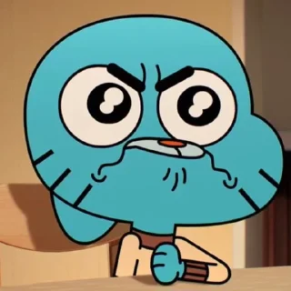 🥺 emoji gumball watterson Telegram sticker 13 of 29
