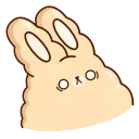 😳 emoji Кролик Супчик :: @stickroom Telegram sticker 10 of 48