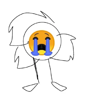 😭 emoji Пушистик Telegram sticker 5 of 19