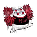 💪 emoji Be patient, Meawbin Telegram sticker 6 of 40