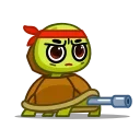 😐 emoji Donnie Turtle Telegram sticker 9 of 32