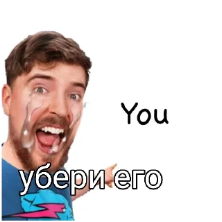 😭 emoji Мистер бист 3 Telegram sticker 17 of 24