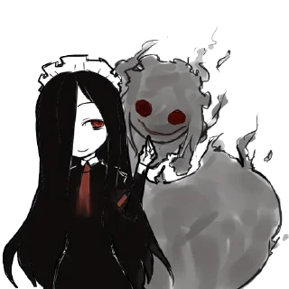 💀 emoji Nijiura Maids Telegram sticker 5 of 36